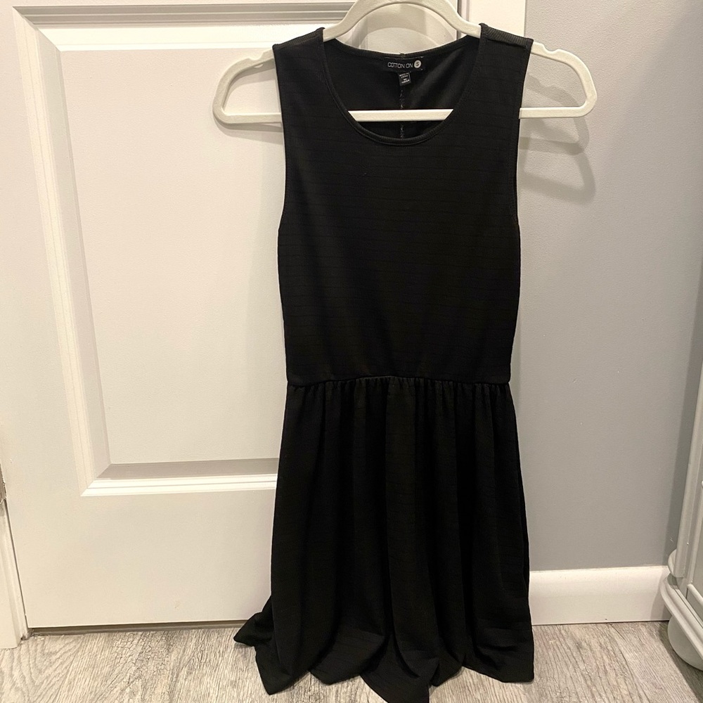 Black Rib Dress